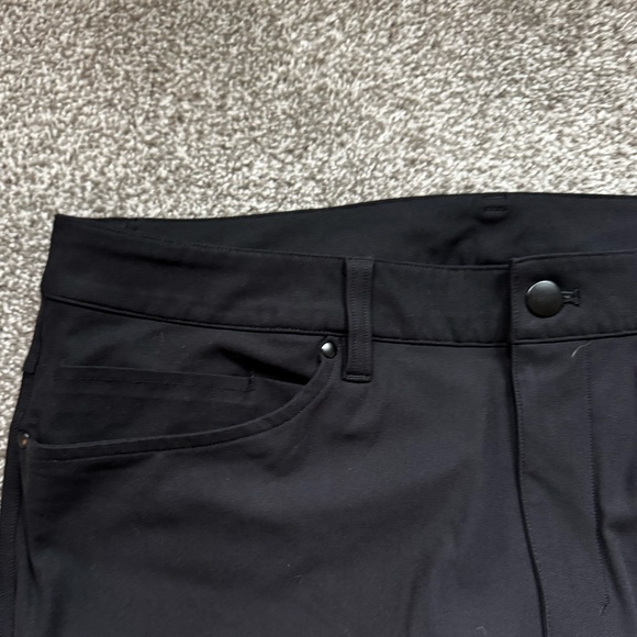 Men’s lululemon black 5 pocket pant size 33 new without tags - Picture 4 of 7